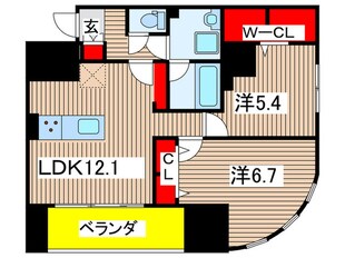 レジデンス　ホクサイの物件間取画像